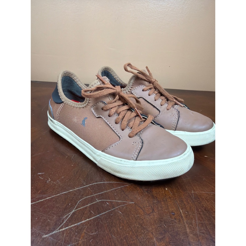 Reserva Mini Kids Brown Canvas‎ Lace Up Sneakers Shoes US 13 Made in Brazil
